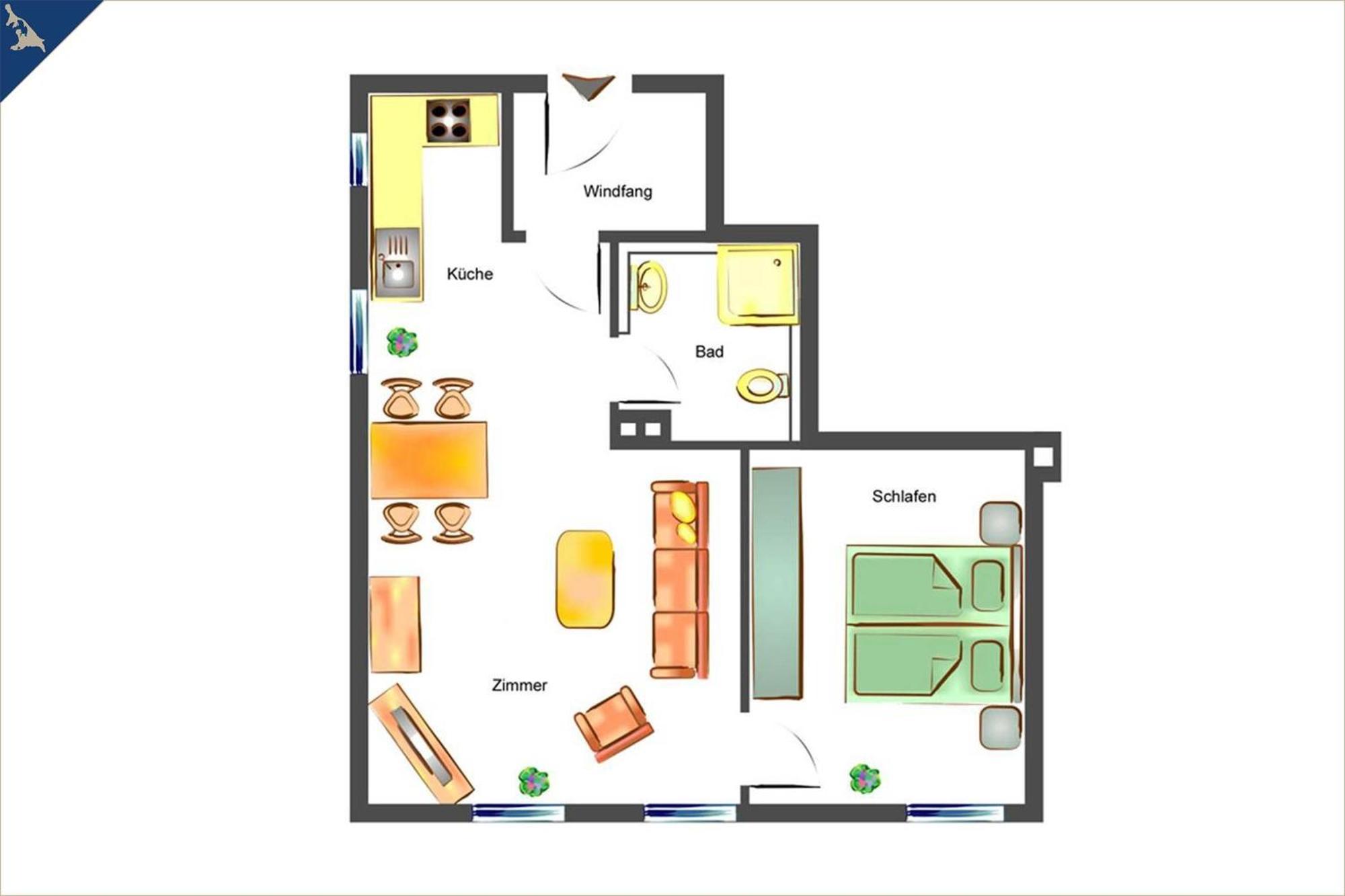 Hohe Buchen Apartment 3 Херингсдорф Екстериор снимка